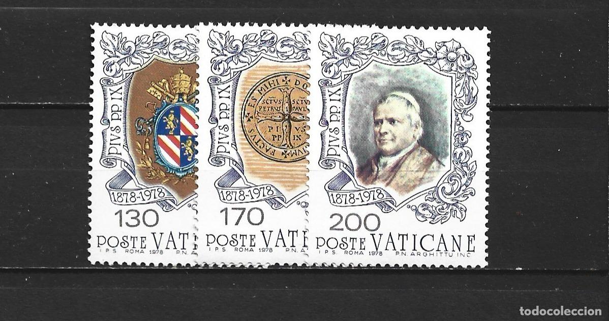 Sellos: VATICANO YVERT NUM. 653/655 ** SERIE COMPLETA SIN FIJASELLOS