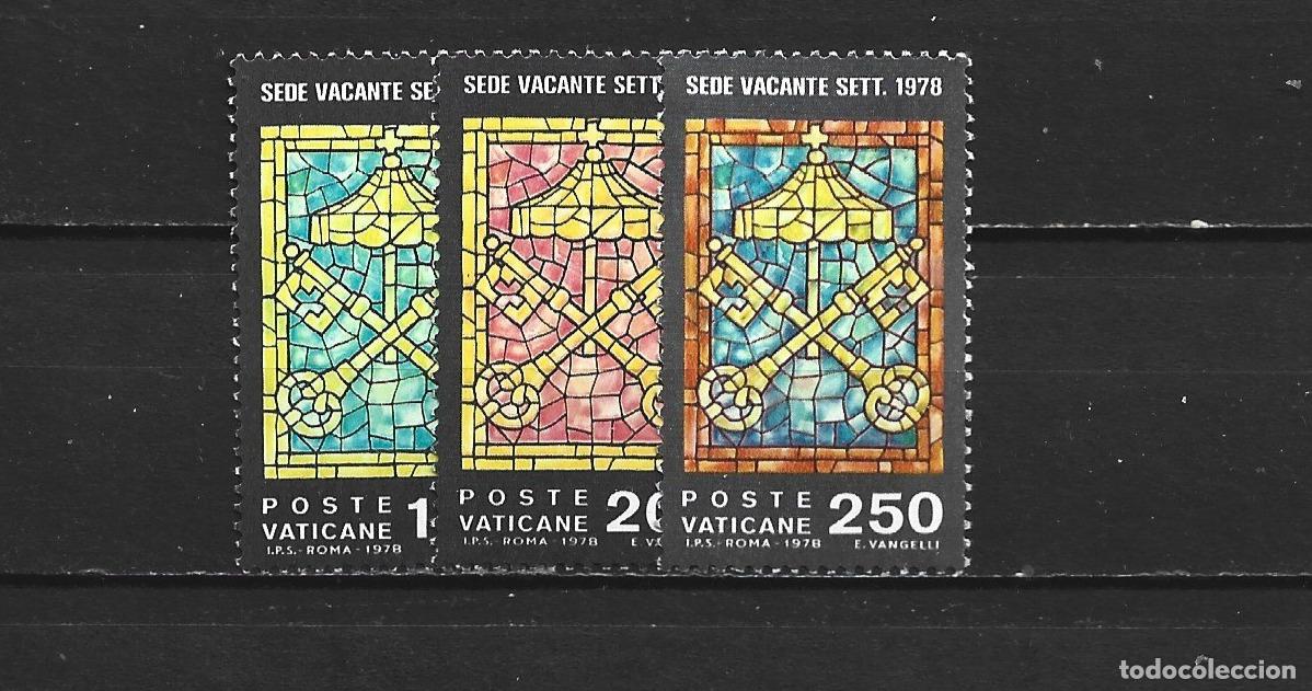 Sellos: VATICANO YVERT NUM. 659/661 ** SERIE COMPLETA SIN FIJASELLOS