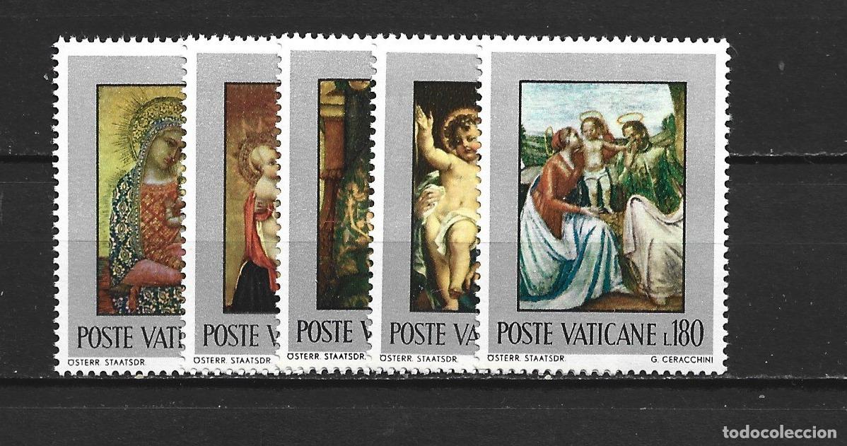 Sellos: VATICANO YVERT NUM. 522/526 ** SERIE COMPLETA SIN FIJASELLOS