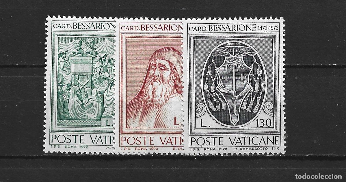 Sellos: VATICANO YVERT NUM. 549/551 ** SERIE COMPLETA SIN FIJASELLOS