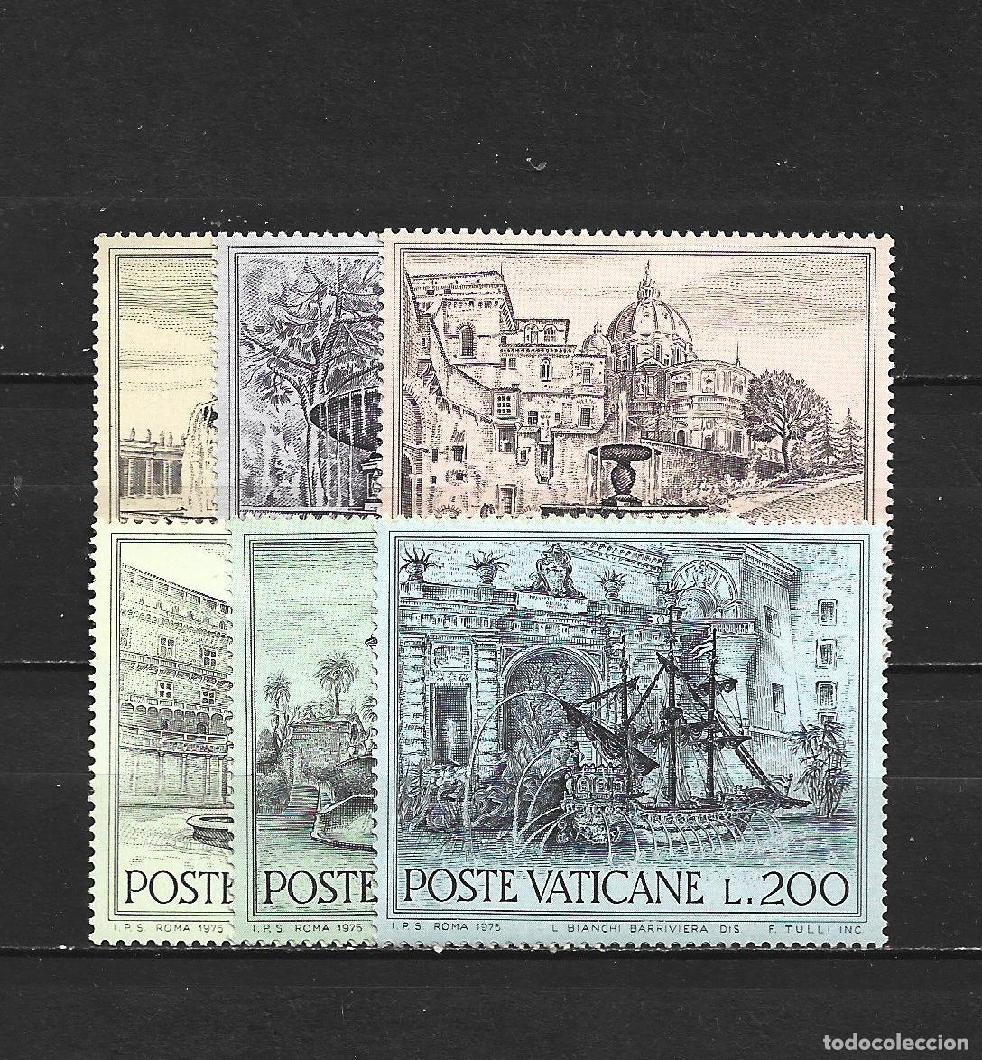 Sellos: VATICANO YVERT NUM. 594/599 ** SERIE COMPLETA SIN FIJASELLOS