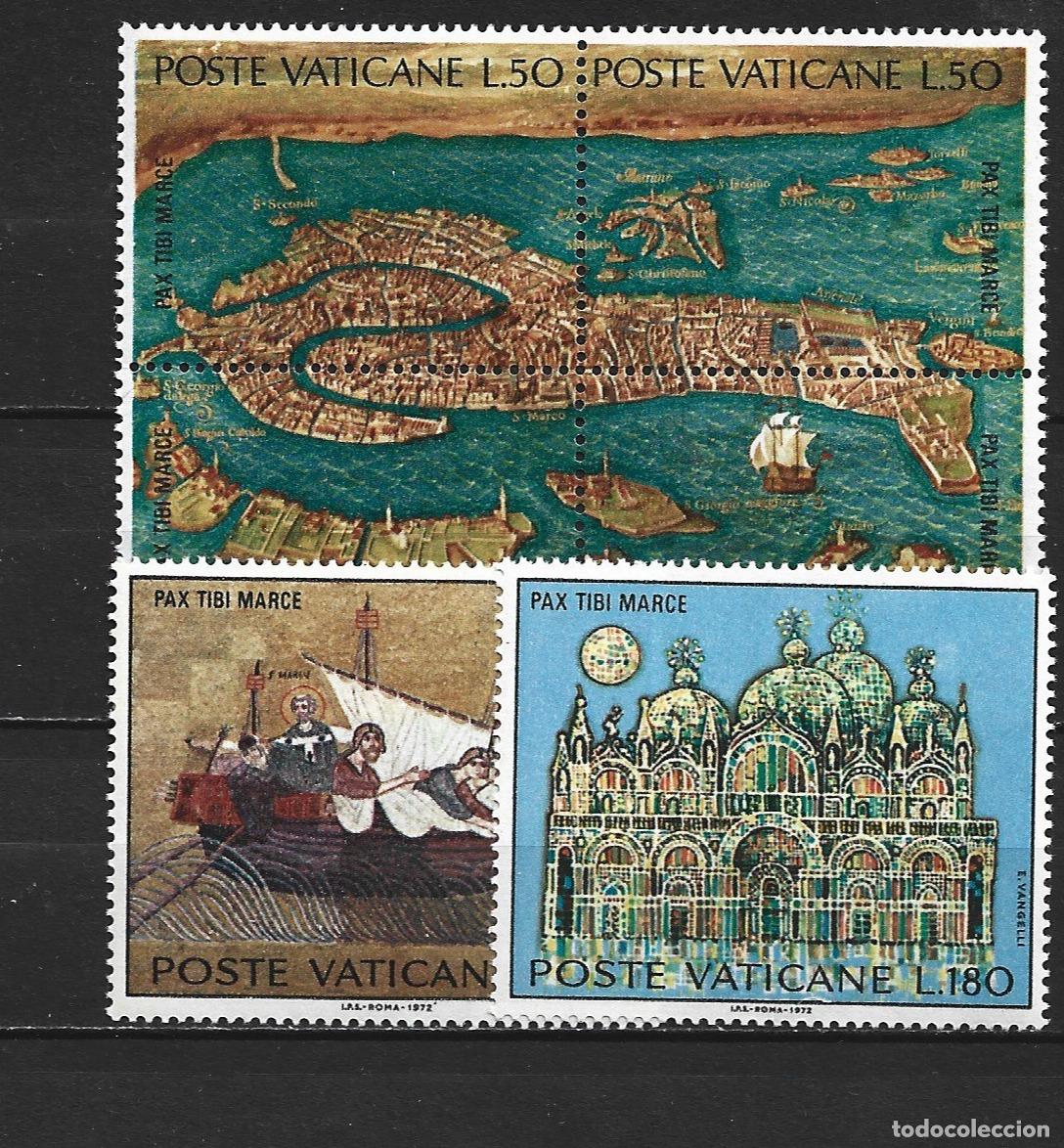 Sellos: VATICANO YVERT NUM. 536/538 ** SERIE COMPLETA SIN FIJASELLOS