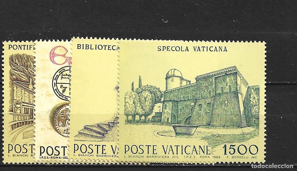 Sellos: VATICANO YVERT NUM. 751/754 ** SERIE COMPLETA SIN FIJASELLOS
