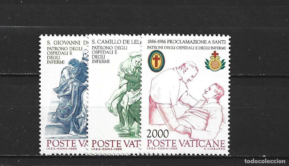 Sellos: VATICANO YVERT NUM. 797/799 ** SERIE COMPLETA SIN FIJASELLOS