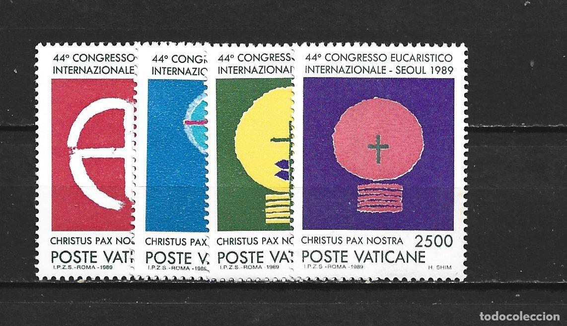 Sellos: VATICANO YVERT NUM. 860/863 ** SERIE COMPLETA SIN FIJASELLOS