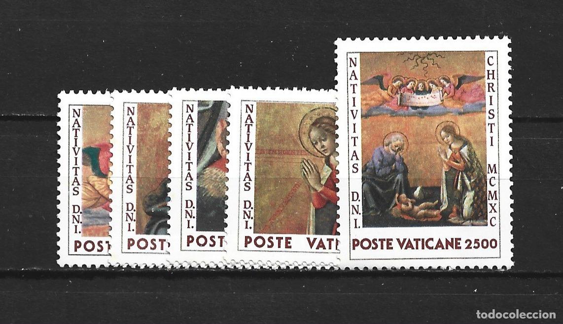 Sellos: VATICANO YVERT NUM. 886/890 ** SERIE COMPLETA SIN FIJASELLOS