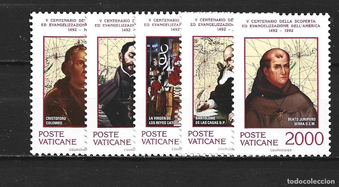 Sellos: VATICANO YVERT NUM. 919/923 ** SERIE COMPLETA SIN FIJASELLOS