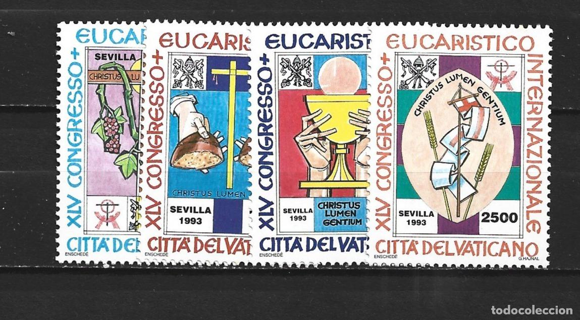 Sellos: VATICANO YVERT NUM. 952/955 ** SERIE COMPLETA SIN FIJASELLOS