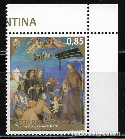 Sellos: VATICANO 2014, Ivert 1675 - NAVIDAD. MNH.
