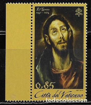 Sellos: VATICANO 2014, Ivert 1660 - 400&ordm; ANIVERSARIO DE LA MUERTE DE &rdquo; EL GRECO &rdquo;. MNH.