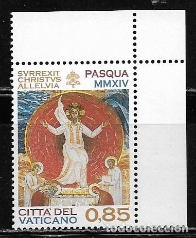 Sellos: VATICANO 2014, Ivert 1648 - PASCUA. MNH.