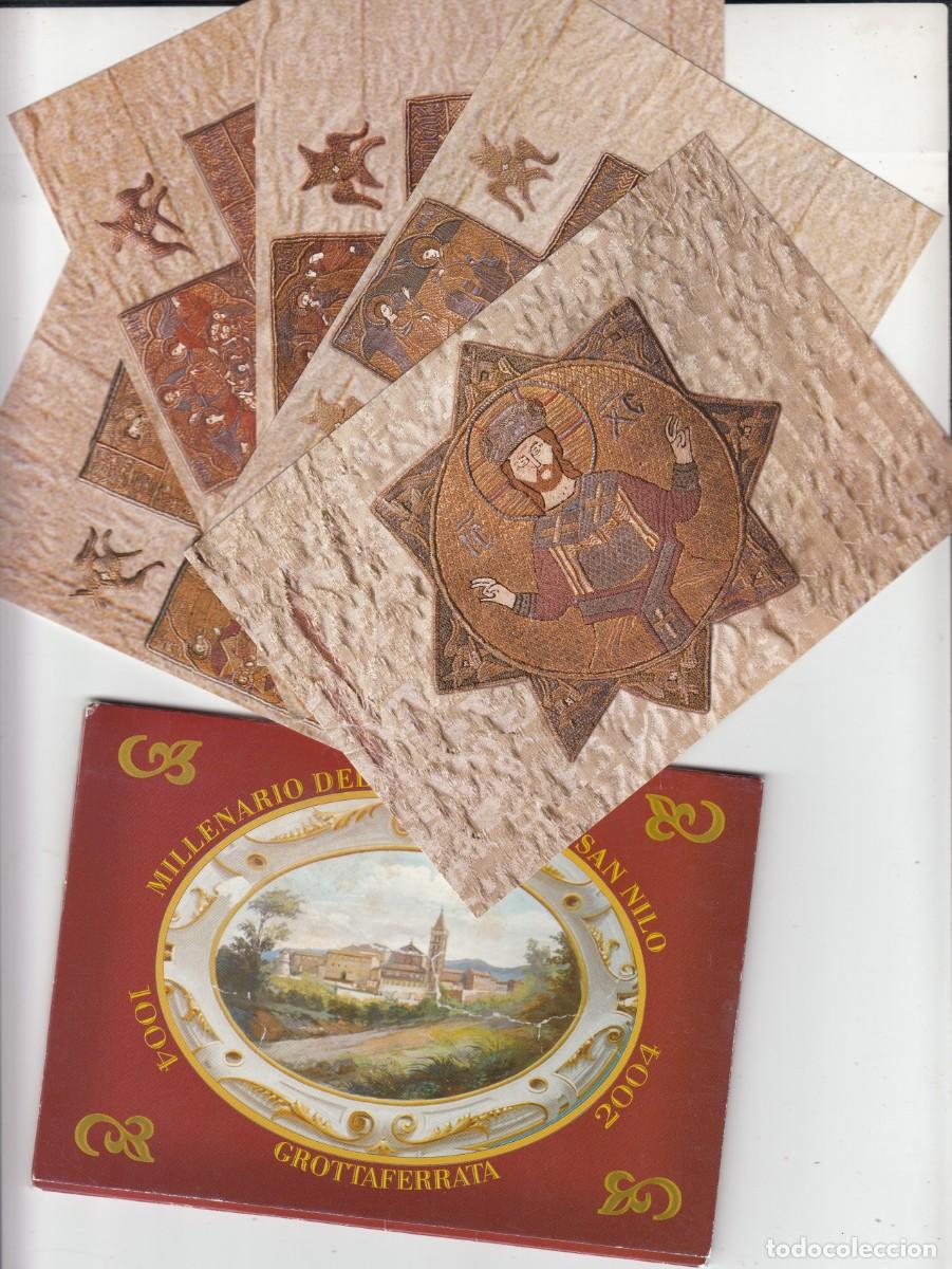 Sellos: 2004 VATICANO ENTEROS POSTALES MILLENARIO DELL'ABRAZIA DI SAN NILO