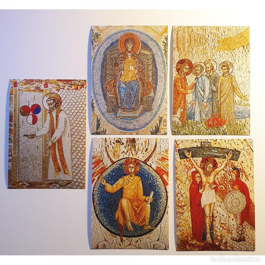 Sellos: VATICANO 2001 Serie Completa Enteros Postales CAPILLA REDEMPTORIS MATER Mosaicos Con Estuche MNH