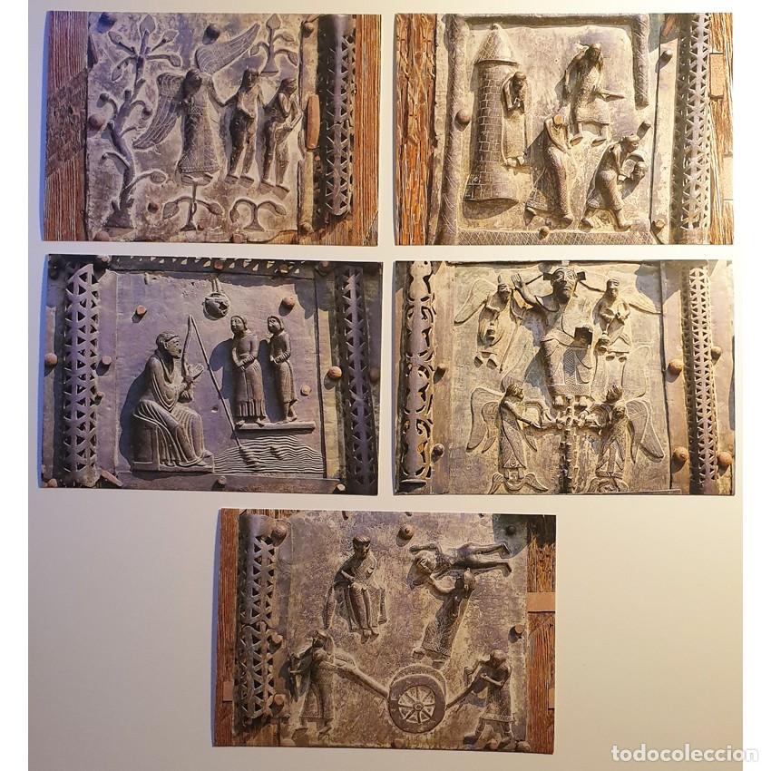 Sellos: VATICANO 2003 Serie Enteros Postales VERONAFIL Portal San Zeno Juan Pablo II Con Estuche MNH
