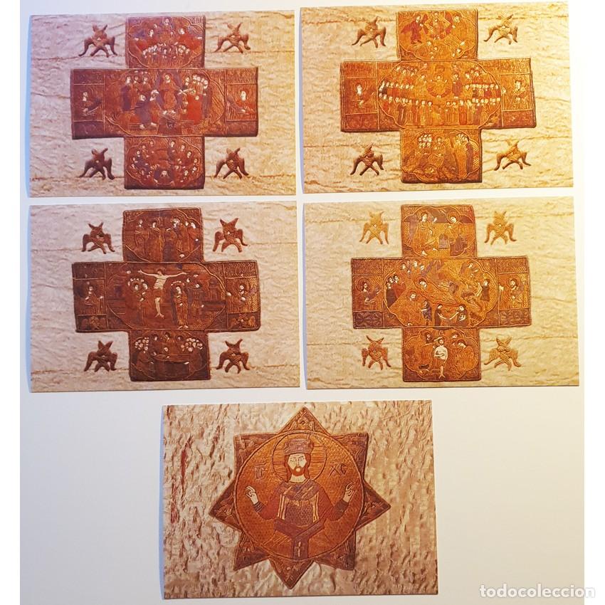 Sellos: VATICANO 2004 Serie Enteros Postales ABADIA SAN NILO Grottaferrata Milenario Posta Prioritaria MNH