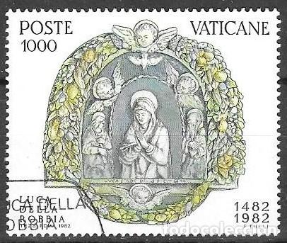 Sellos: SELLO USADO DE VATICANO 1982, YT 729
