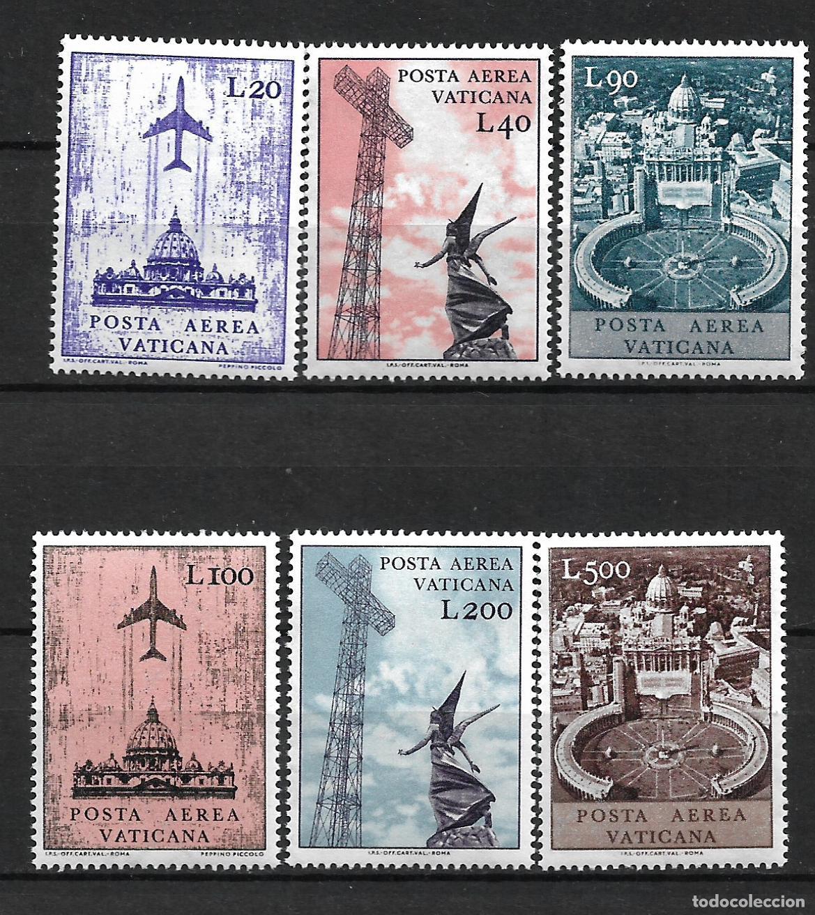Sellos: vaticano 1967 serie completa ** mnh - 33/47