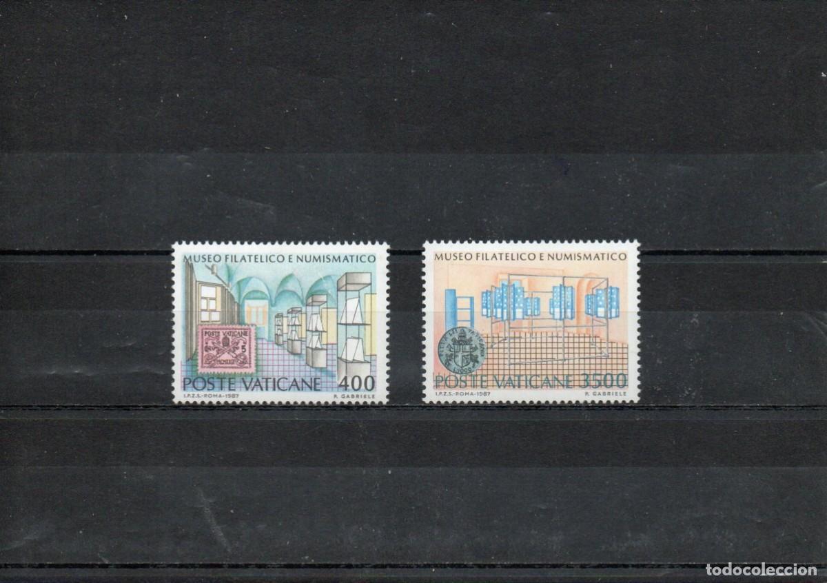 Sellos: VATICANO. INAUGURACION DEL MUSEO FILATELICO Y NUMISMATICO DEL VATICANO.
