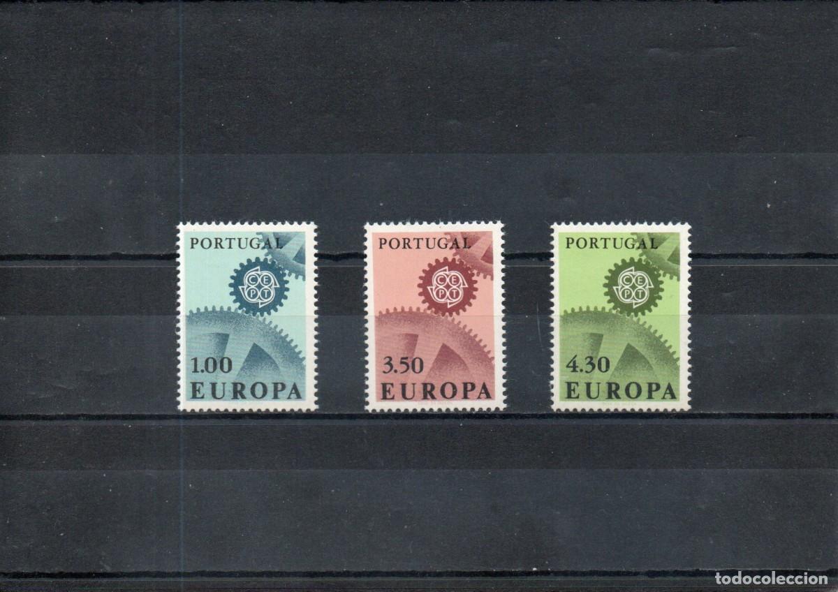 Sellos: PORTUGAL. EUROPA. DENTADO 13 1/2.