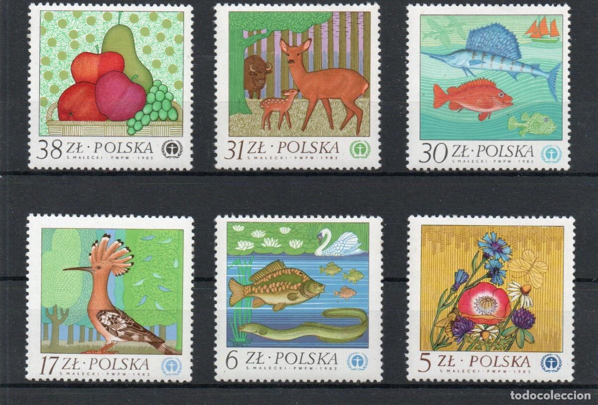 Sellos: POLONIA. PROTECCION DEL MEDIO AMBIENTE. - Foto 1