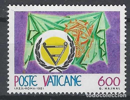 Sellos: CIUDAD DEL VATICANO 1981 - A&Ntilde;O INTERNACIONAL DE LOS DISCAPACITADOS, S.COMPLETA - MNH**
