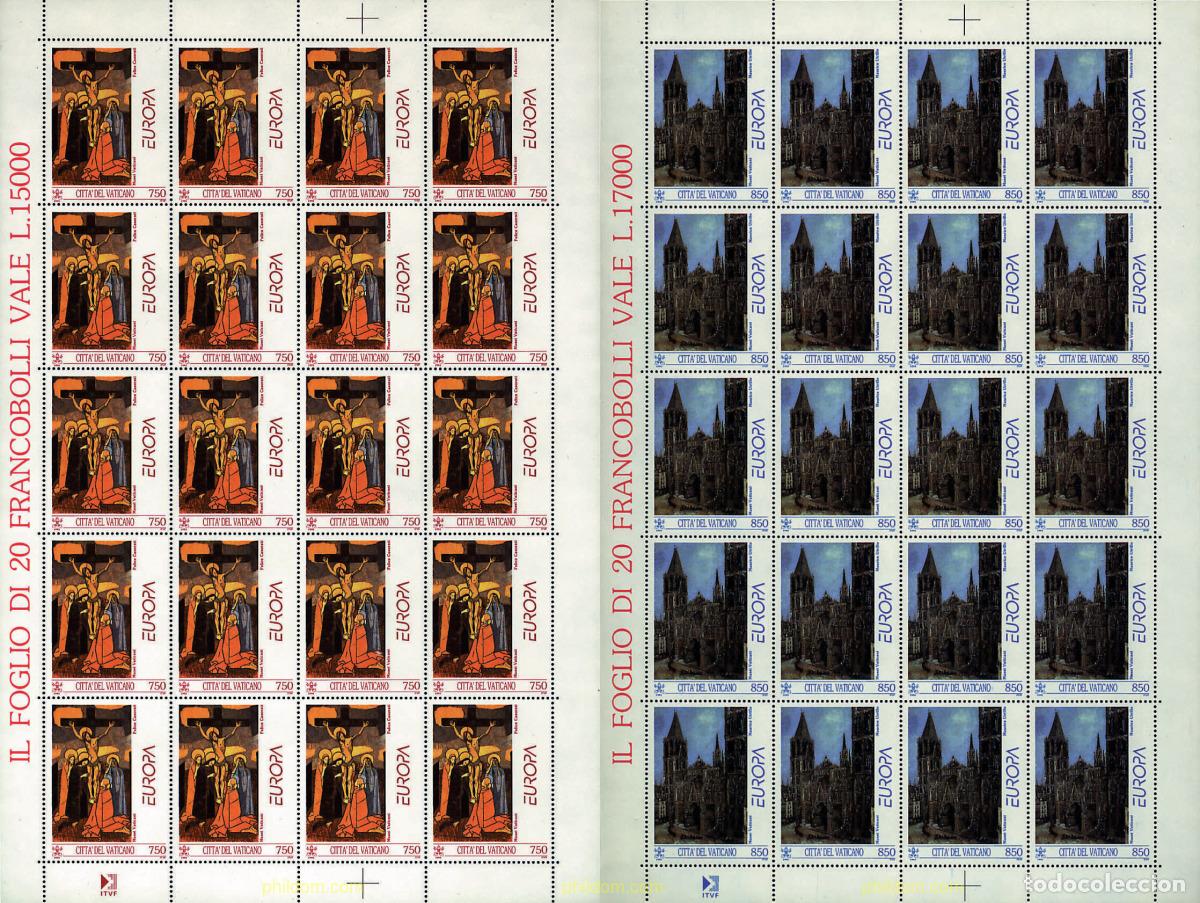 Briefmarken: 9048 MNH VATICANO 1993 EUROPA CEPT. ARTE CONTEMPORANEO