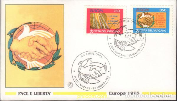 Selos: 24482 MNH VATICANO 1995 EUROPA CEPT. PAZ Y LIBERTAD