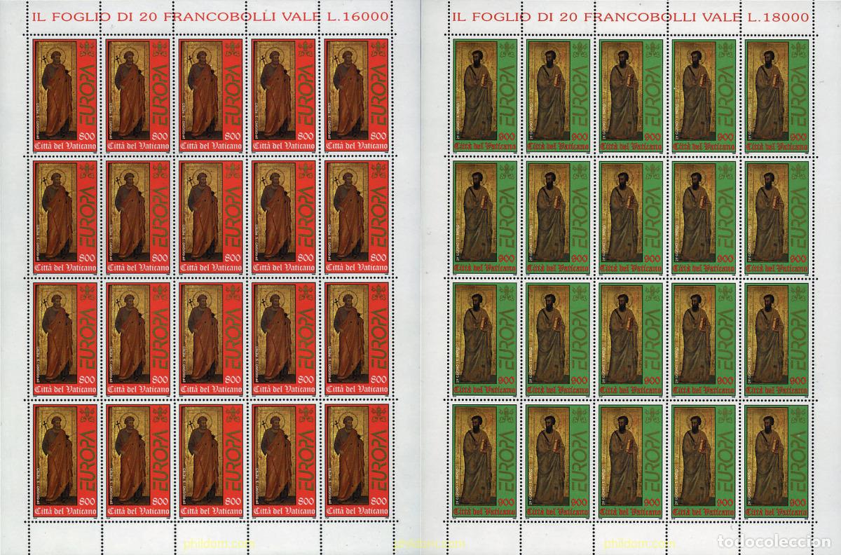Sellos: 9168 MNH VATICANO 1998 EUROPA CEPT. FESTIVALES Y FIESTAS NACIONALES