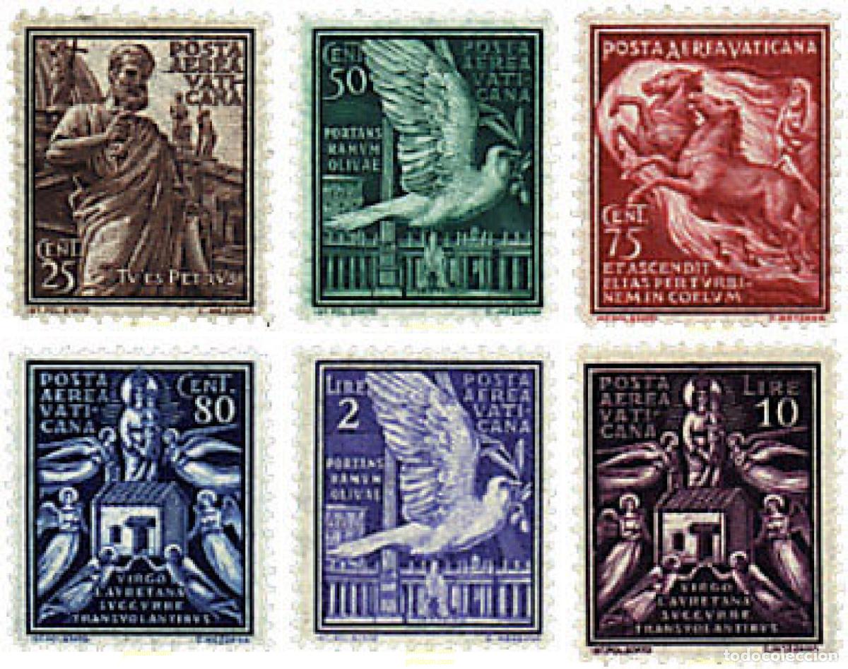 Sellos: 683845 HINGED VATICANO 1938 MOTIVOS VARIOS