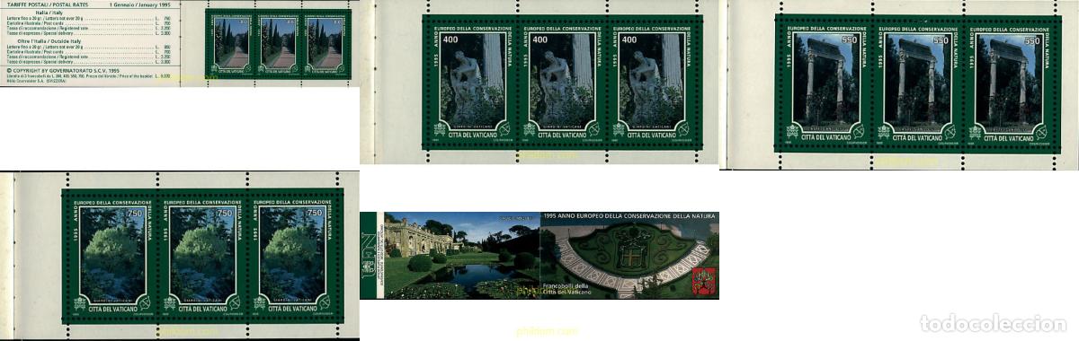 Sellos: 3241 MNH VATICANO 1995 A&Ntilde;O EUROPEO PARA LA PROTECCION DE LA NATURALEZA