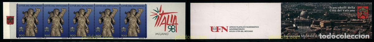 Sellos: 3266 MNH VATICANO 1998 ITALIA 98. EXPOSICION FILATELICA INTERNACIONAL