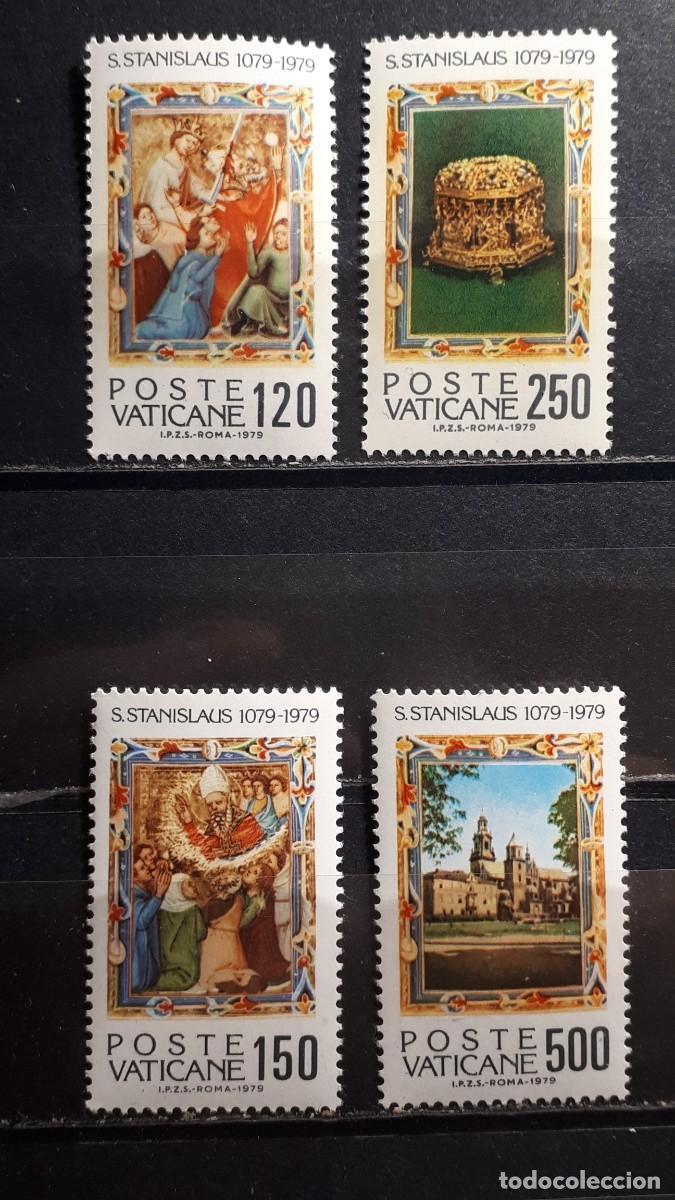 Sellos: VATICANO. A&Ntilde;O 1979. **. YVERT 669/72
