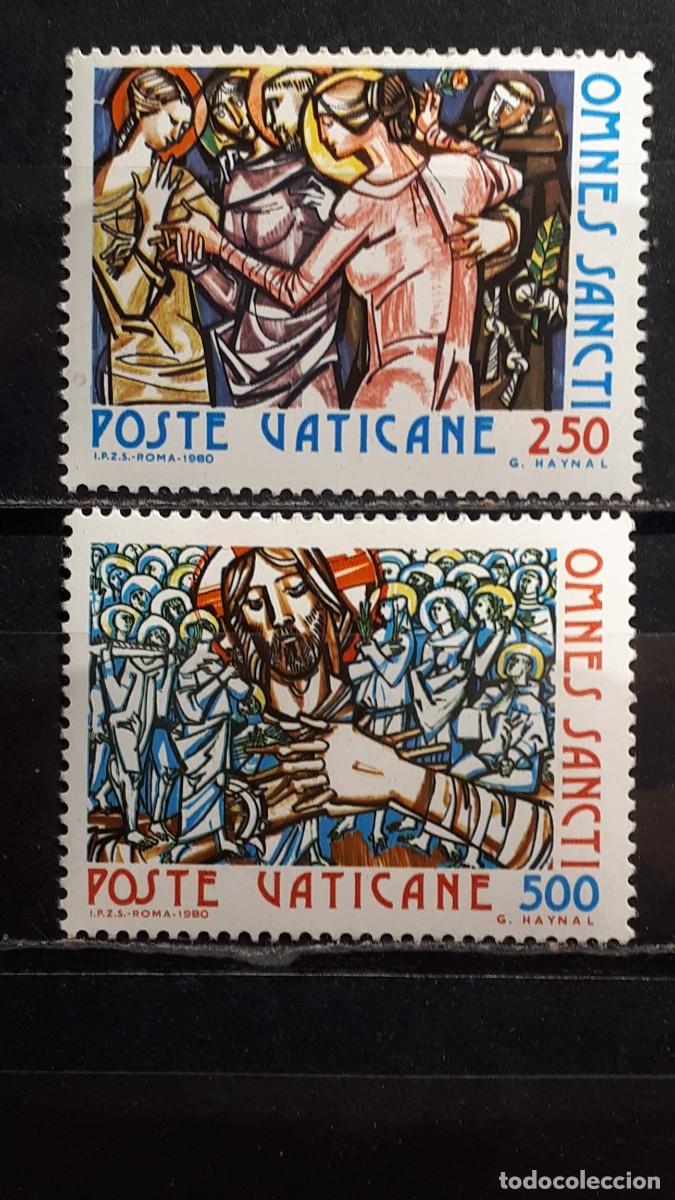Sellos: VATICANO. A&Ntilde;O 1980. **. YVERT 700/1 - Foto 1