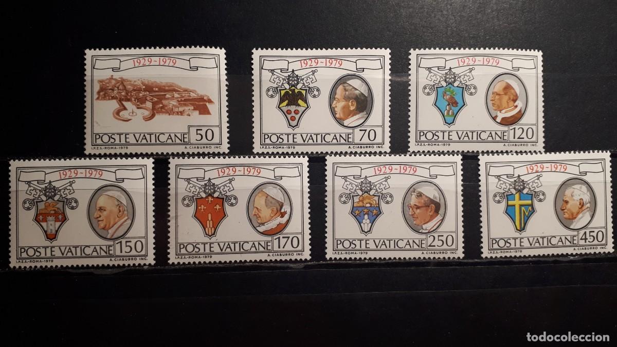 Sellos: VATICANO. A&Ntilde;O 1978. **. YVERT 678/84 - Foto 1