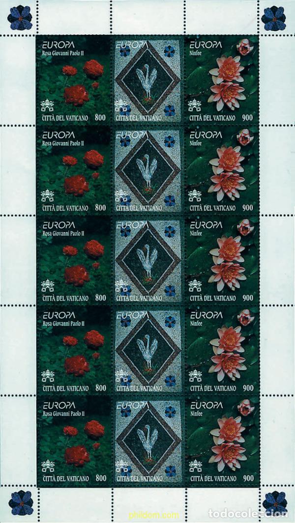 Sellos: 7639 MNH VATICANO 1999 EUROPA CEPT. RESERVAS Y PARQUES NATURALES