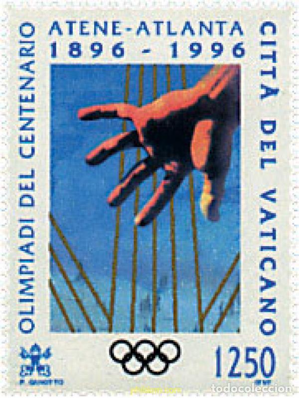 Selos: 663653 MNH VATICANO 1996 CENTENARIO DE LOS JUEGOS OLIMPICOS