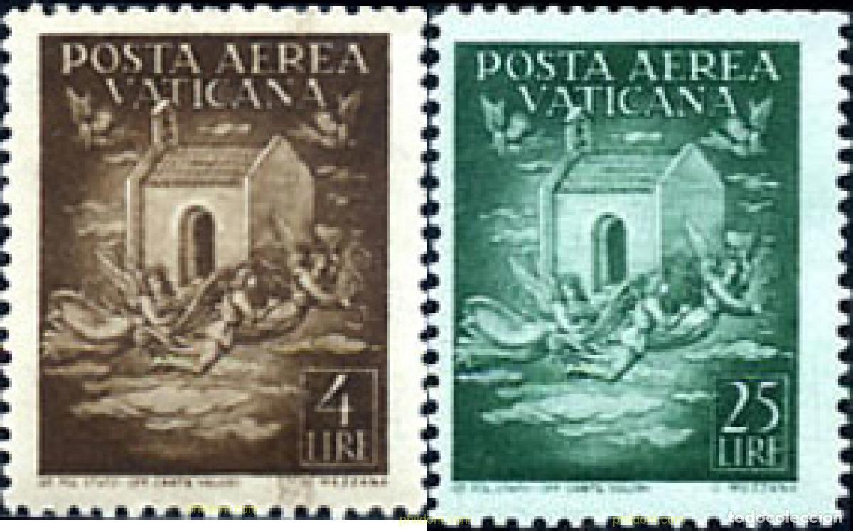 Sellos: 683855 MNH VATICANO 1947 MOTIVOS VARIOS