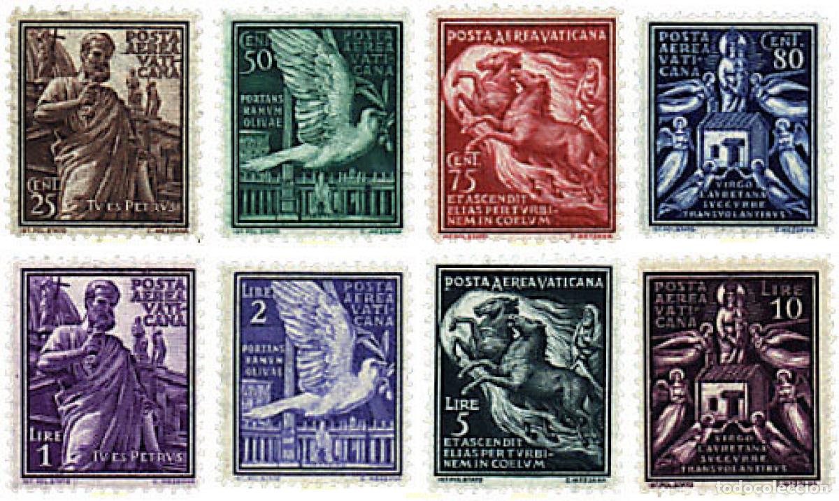 Sellos: 294650 HINGED VATICANO 1938 MOTIVOS VARIOS