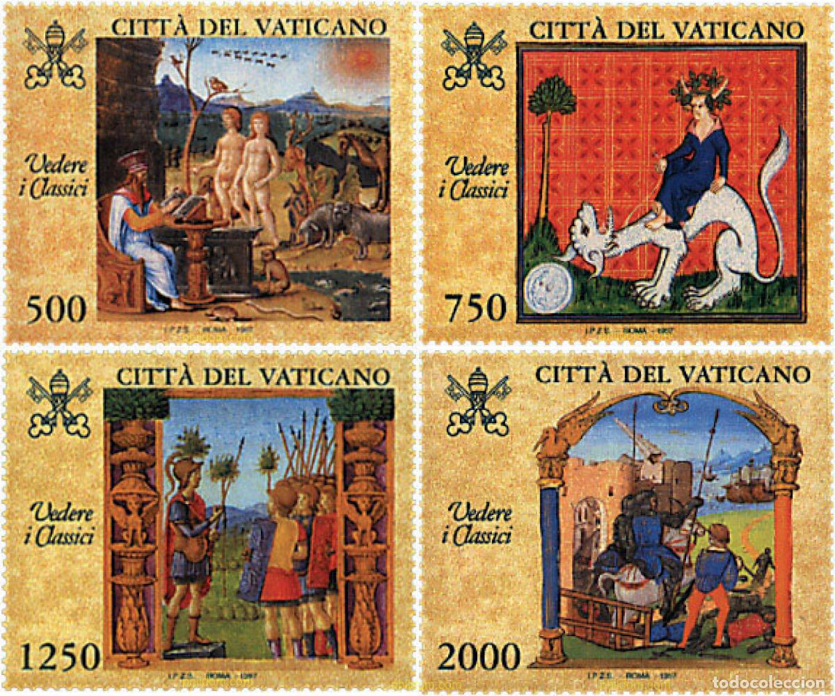 Sellos: 30710 MNH VATICANO 1997 EXPOSICION SOBRE LOS CLASICOS EN EL VATICANO