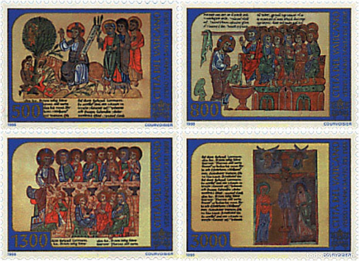 Sellos: 30743 MNH VATICANO 1998 A&Ntilde;O SANTO DEL 2000. ESTAMPAS