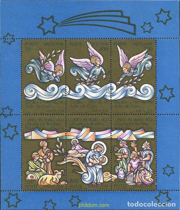 Sellos: 116996 MNH VATICANO 1988 NAVIDAD