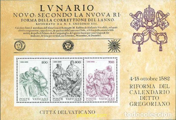 Sellos: 116920 MNH VATICANO 1982 4 CENTENARIO DE LA MUERTE DE SANTA TERESA DE AVILA