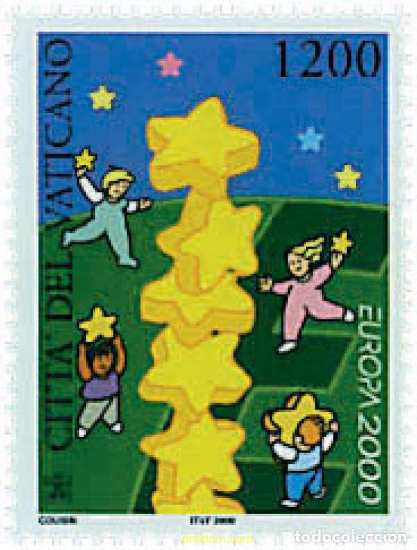 Sellos: 77144 MNH VATICANO 2000 EUROPA CEPT. CONSTRUCCION EUROPEA