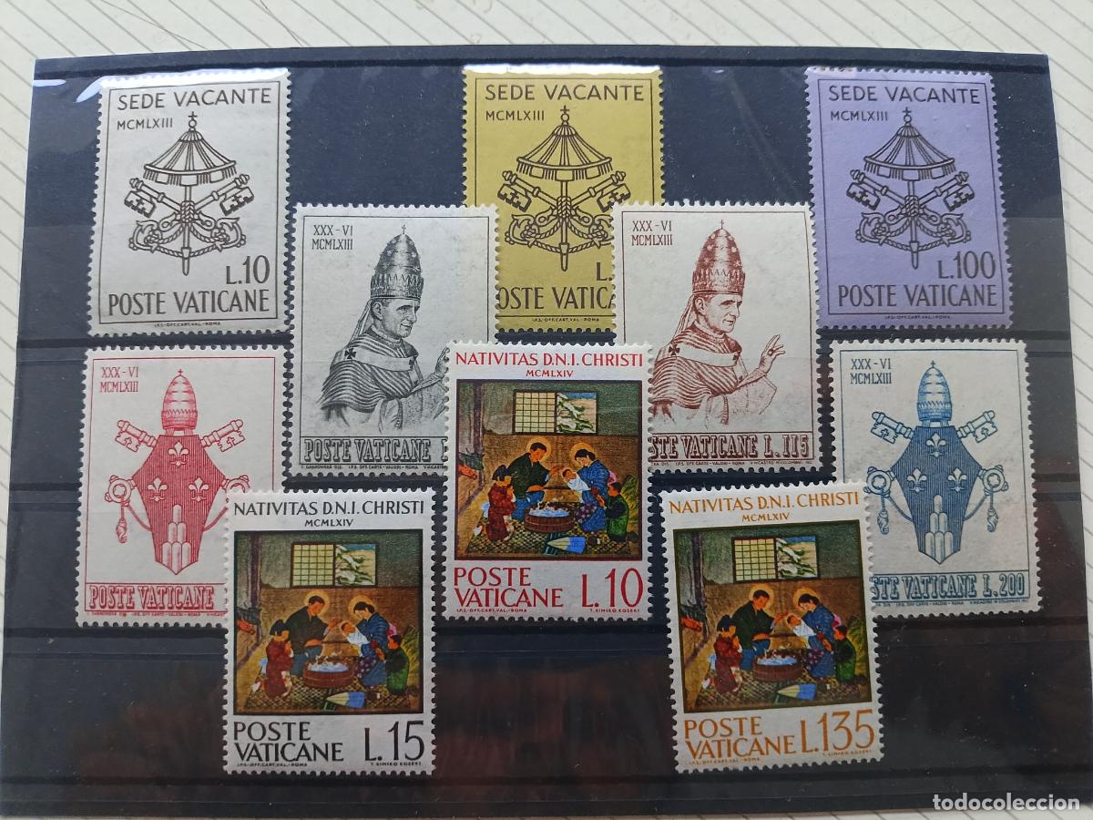 Sellos: VATICANO, LOTE DE SELLOS NUEVOS PERFECTOS