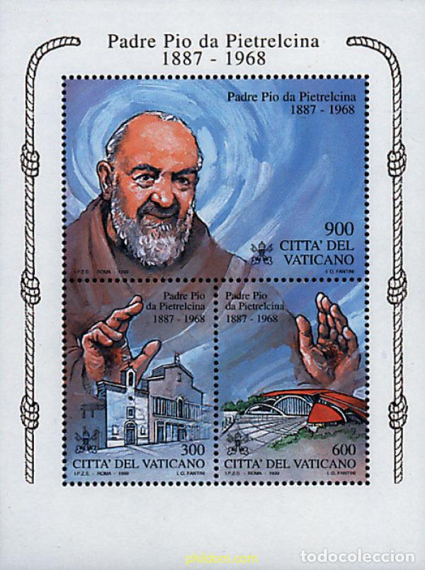 Sellos: 57042 MNH VATICANO 1999 BEATIFICACION DEL PADRE PIO DE PIETRELCINA