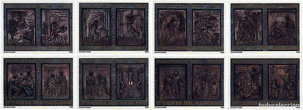 Sellos: 57046 MNH VATICANO 1999 A&Ntilde;O SANTO 2000