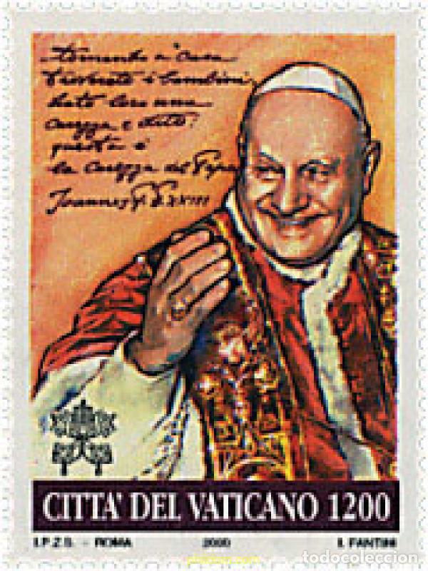Sellos: 86500 MNH VATICANO 2000 BEATIFICACION DEL PAPA JUAN XXIII