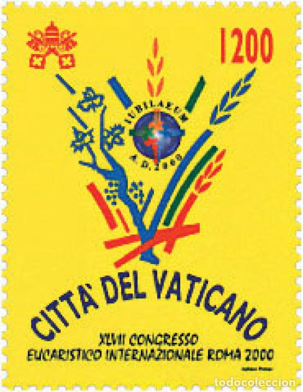 Sellos: 57076 MNH VATICANO 2000 47 CONGRESO EUCARISTICO INTERNACIONAL