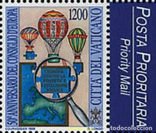 Sellos: 687823 MNH VATICANO 1999 50 ANIVERSARIO DEL CONSEJO DE EUROPA