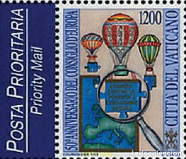 Sellos: 687824 MNH VATICANO 1999 50 ANIVERSARIO DEL CONSEJO DE EUROPA